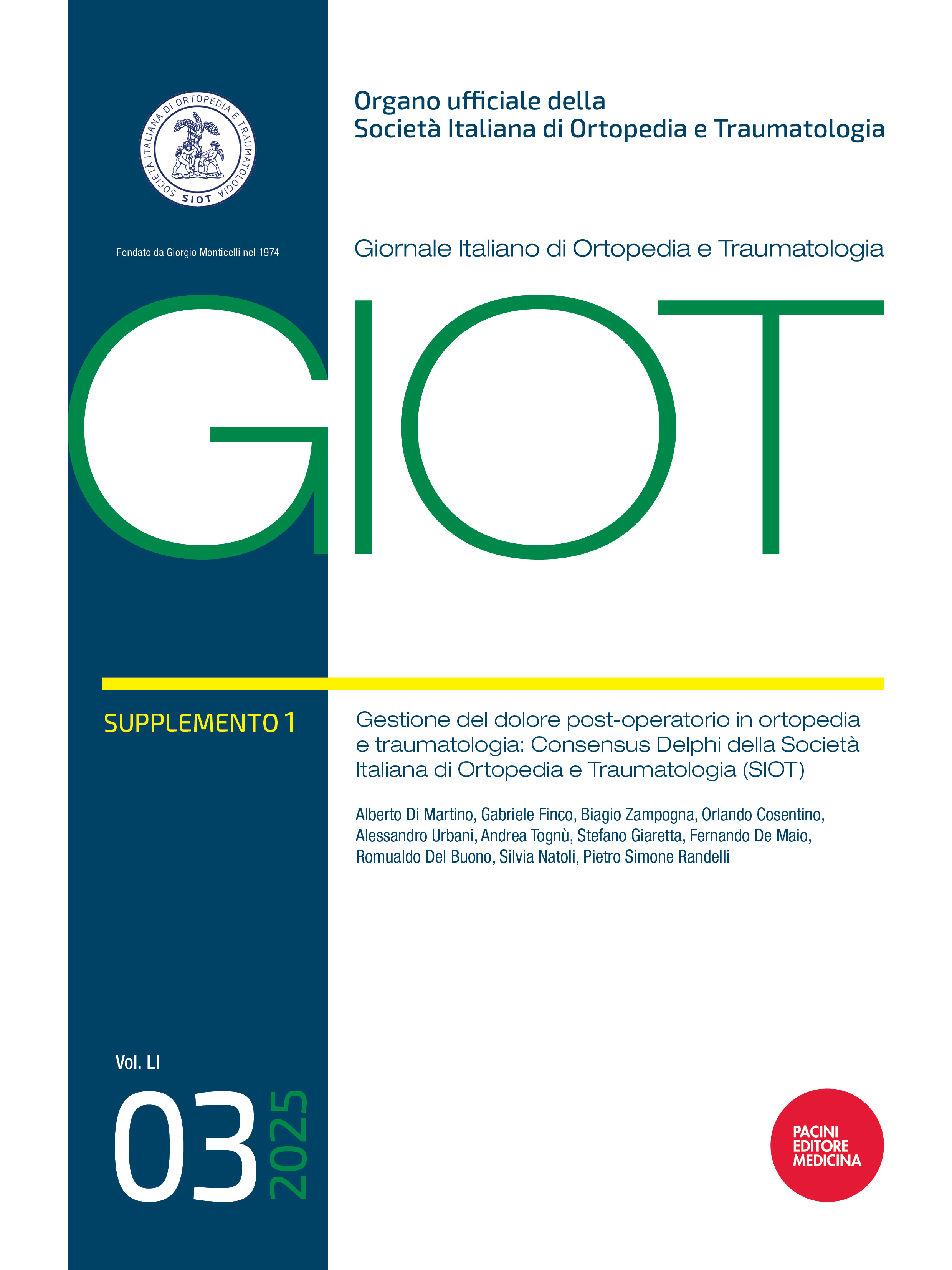 Fascicolo 3 (Suppl. 1) - Settembre 2025